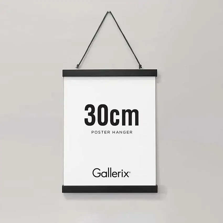 Posterhängare GallerixSvart, 30x40 cm