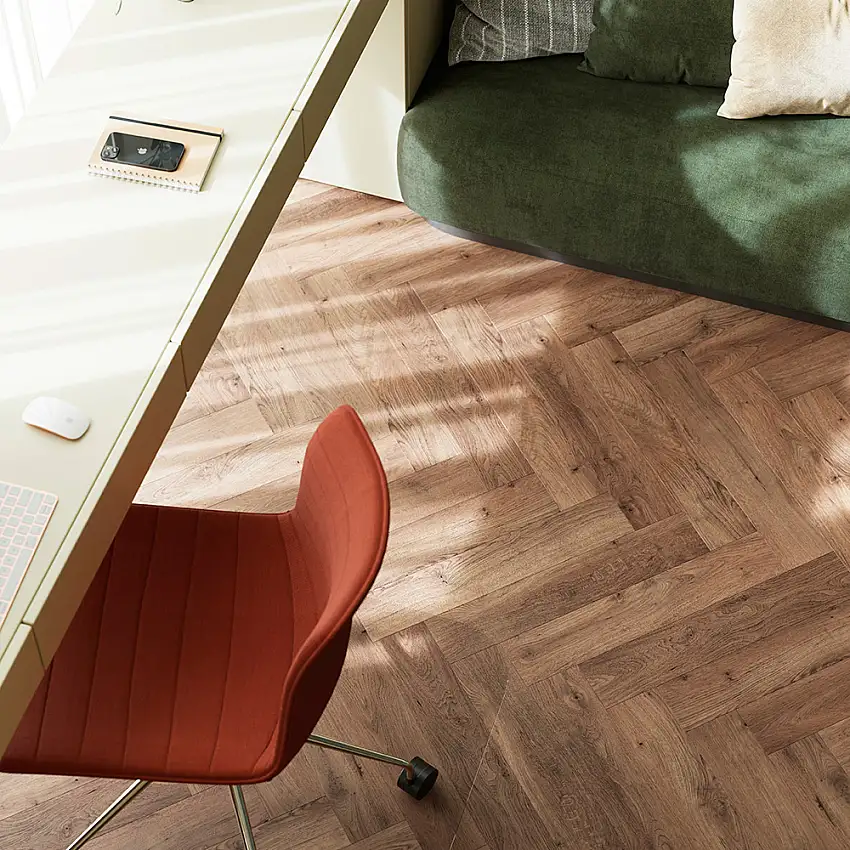 Vinylgolv BerryAllocZenn Herringbone Porto