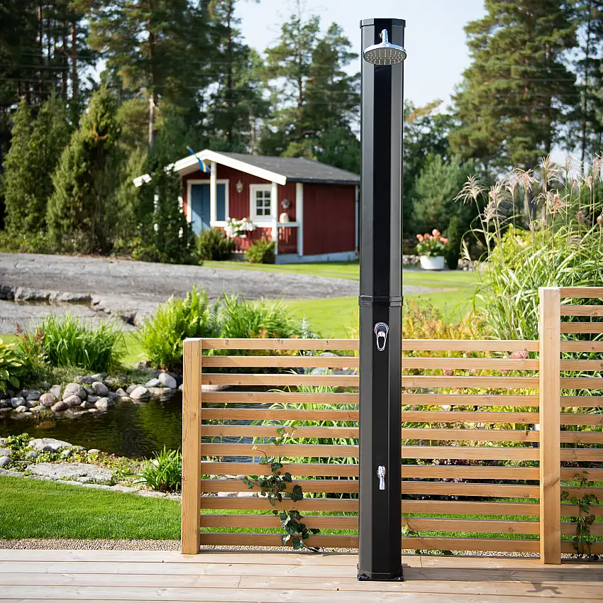 Utedusch LandskapSkvala 40L Soluppvärmd Trädgårdsdusch