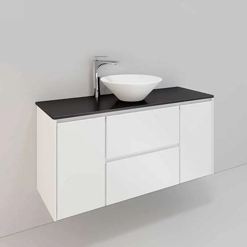 Tvättställsskåp NoroLifestyle Concept Loop 120 HögBxH: 120x61,5 cm, 2 lådor, 2 luckor, Centrerat Tvättställ