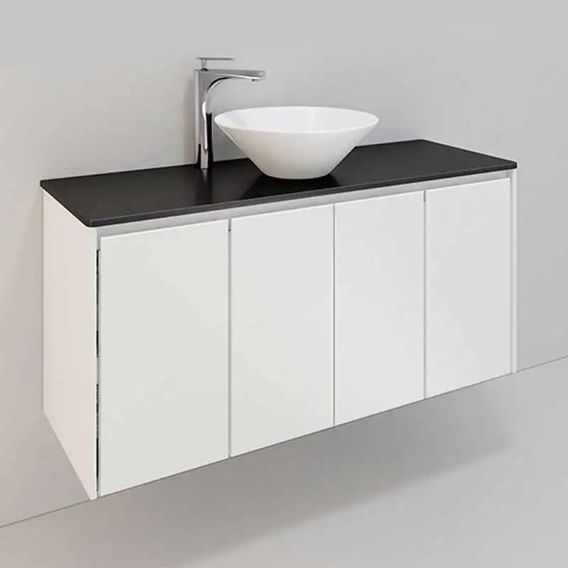 Tvättställsskåp NoroLifestyle Concept Loop 120 HögBxH: 120x61,5 cm, 4 luckor, Centrerat Tvättställ