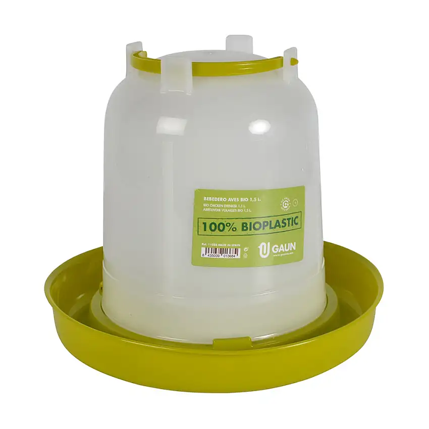 Vattenautomat Gaun1,5L Bioplast Grön/Vit