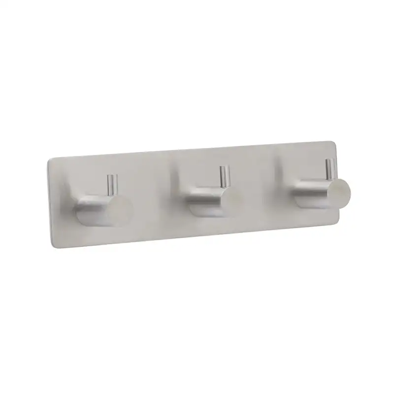 Krok Beslag DesignBase 220 3-krokSilver