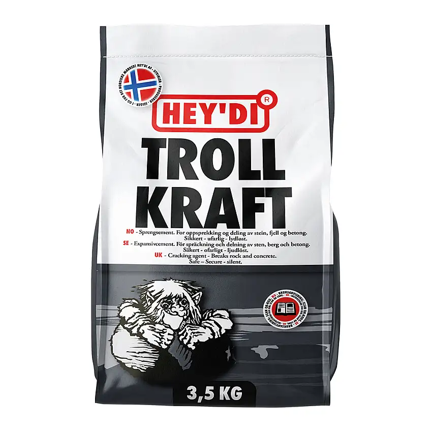 Sprängcement HeydiTrollkraft