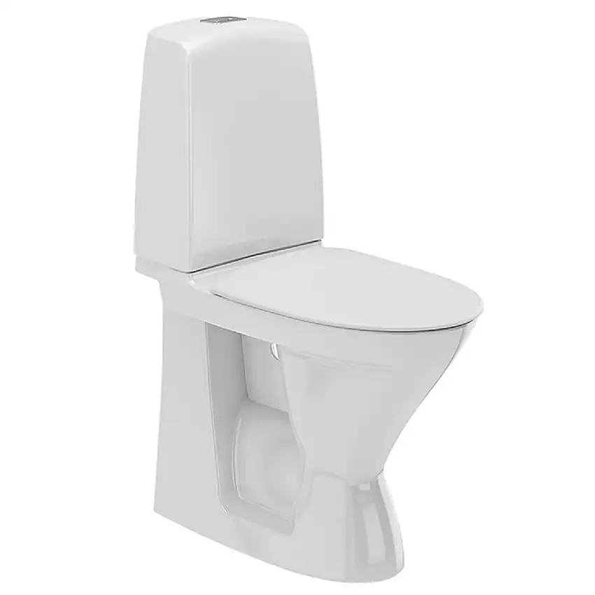 Toalettstol IföSpira 6261 Rimfree Hög Modell för LimningJa, Mjuksits