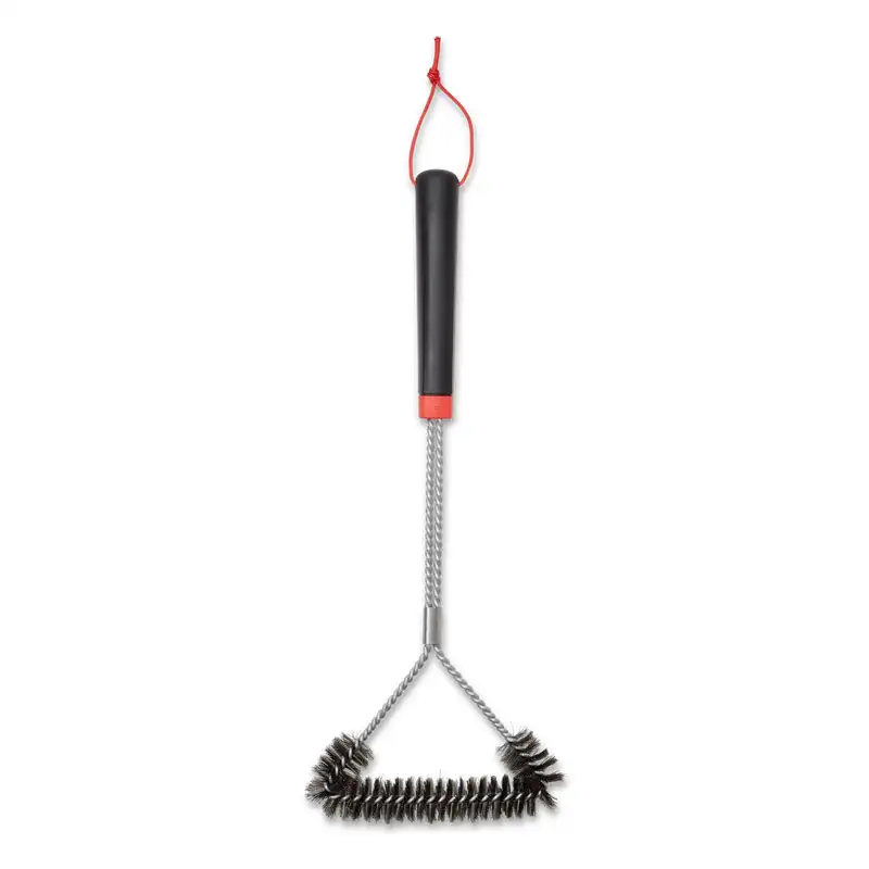 Grillborste WeberTresidig Borste för Grillrengöring 46 cm