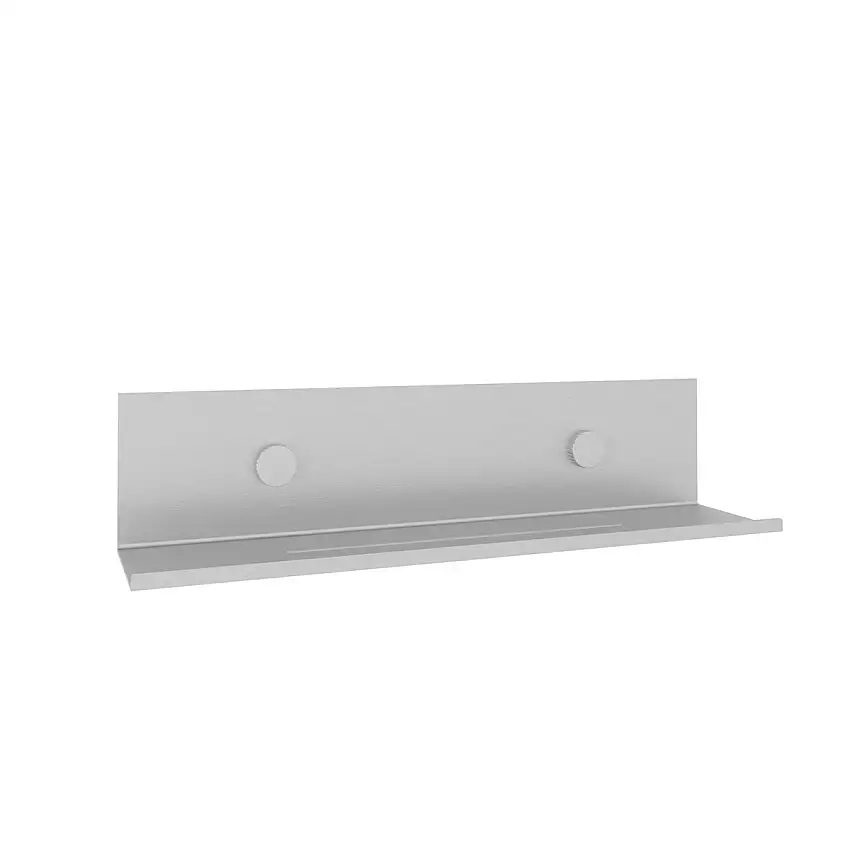 Vägghylla SvedbergsB: 325 mm, Matt Aluminium