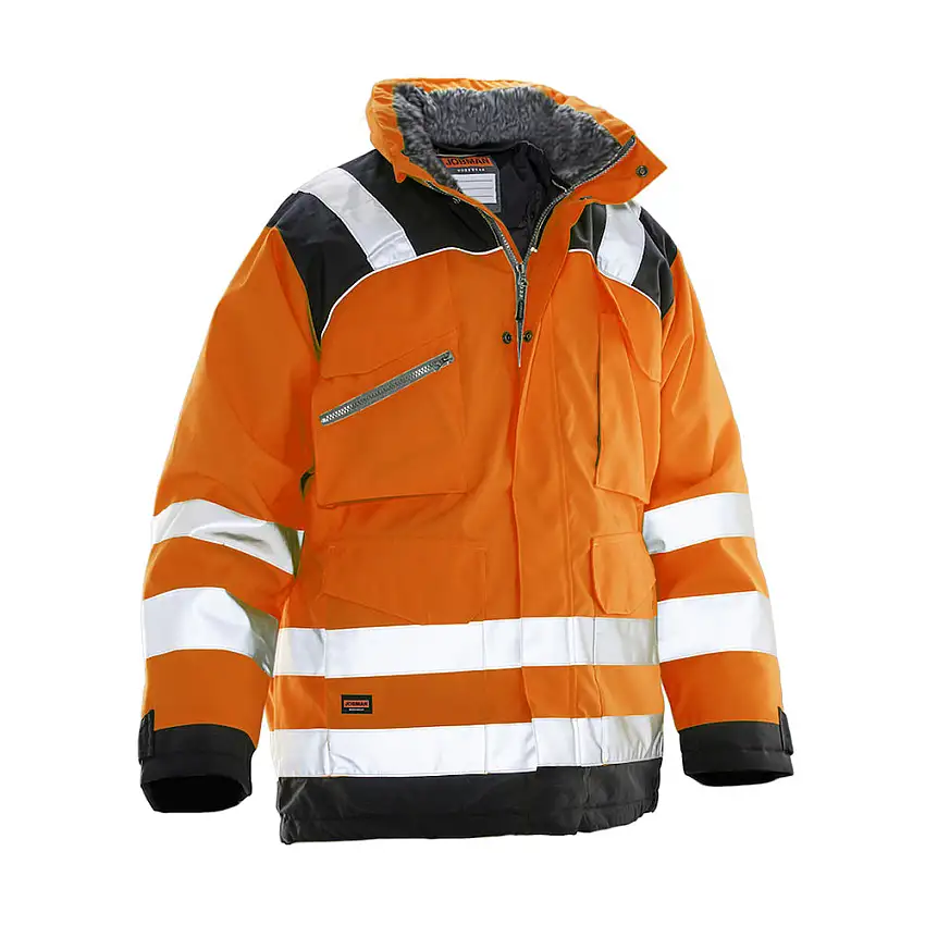 Vinterparkas JobmanStar Varsel 1236Storlek: XL, Färg: Orange/Svart