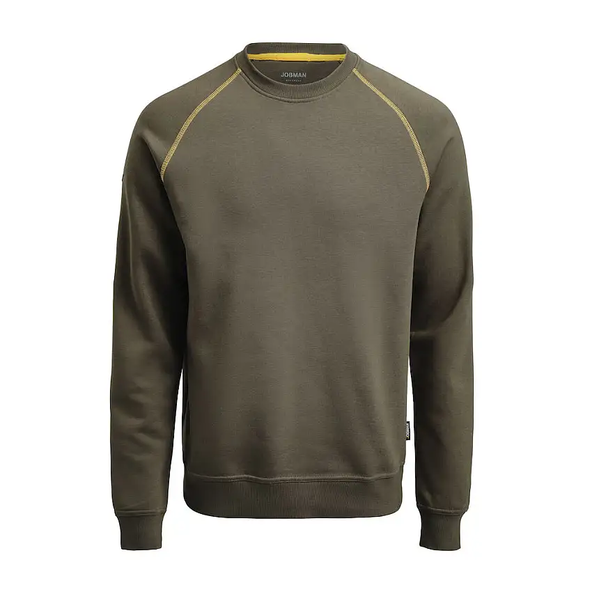 Sweatshirt Jobman5140Storlek: XS, Färg: Olivgrön