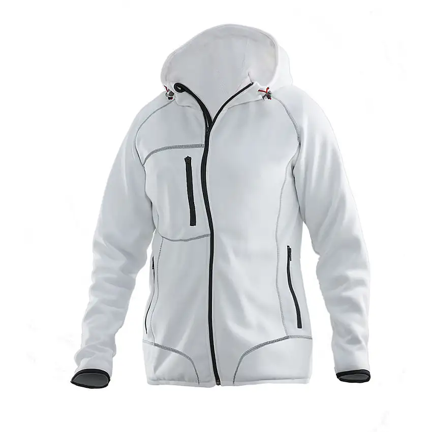 Hoodie JobmanDam 5177Storlek: S, Färg: Vit