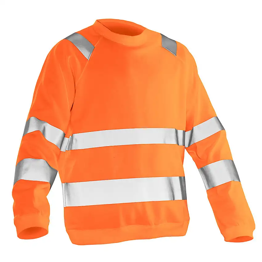 Sweatshirt JobmanVarsel 1150Storlek: M, Färg: Orange