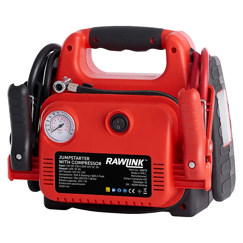 Energistation Med Kompressor Rawlink12V 7A