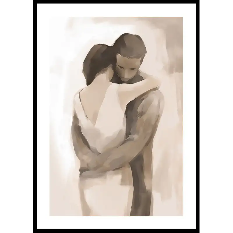 Poster GallerixAbstract Together No150x70 cm