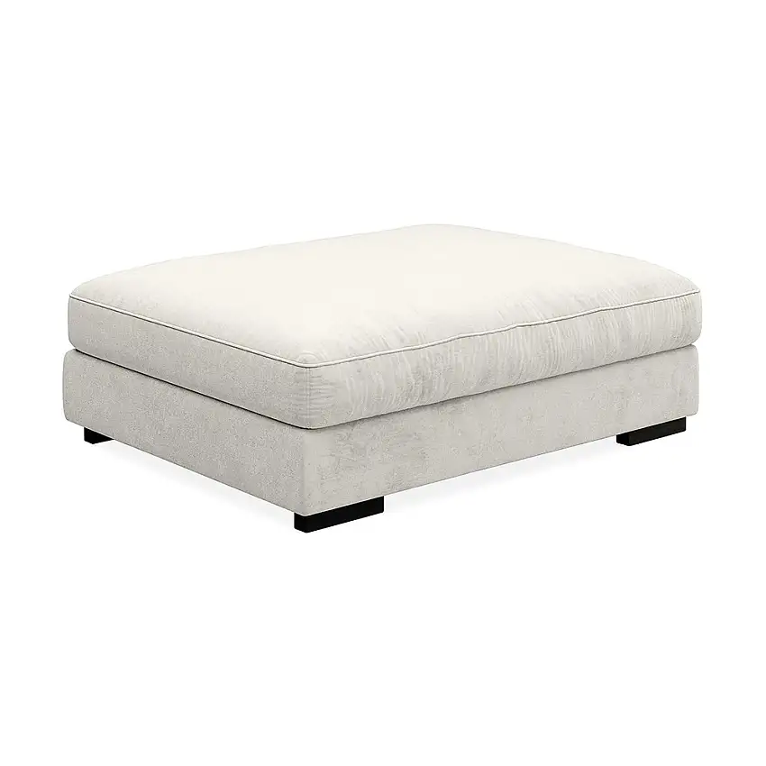 Fotpall BloomingtonDubai SammetBeige