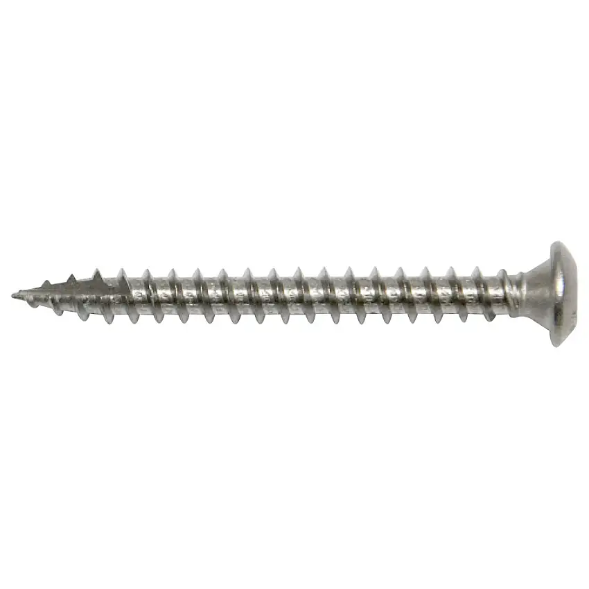 Rännkrokskruv Gunnebo Fastening5x25 mm Rostfri Vaxad Tx25