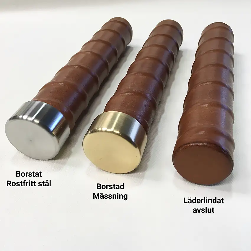 Ändhylsa Herrljunga LedstångsfabrikFör Läderlindade Ledstänger