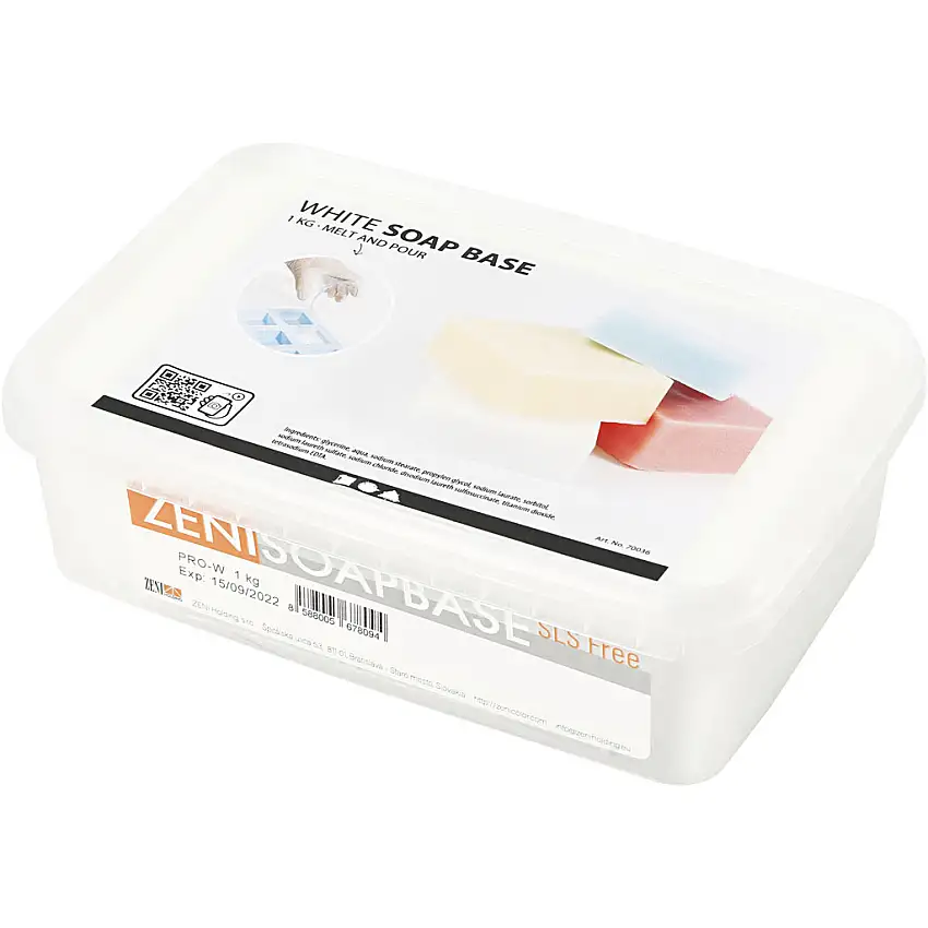 Tvålmassa Creativ CompanyVit 1 Kg