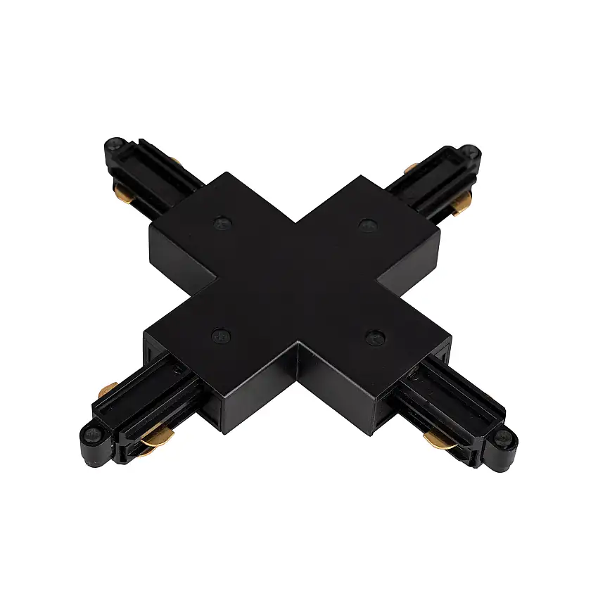 X-anslutning Hide-a-liteLiteTrac 1-FasSvart
