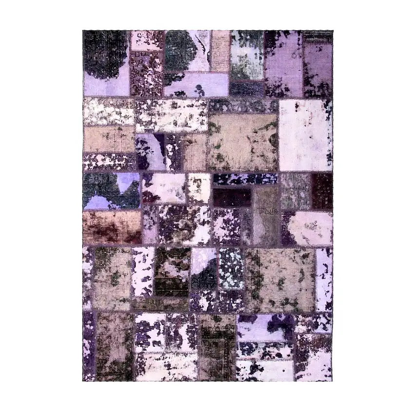 Persisk Patchworkmatta ArkiioUll/Garn Tabriz 164x231
