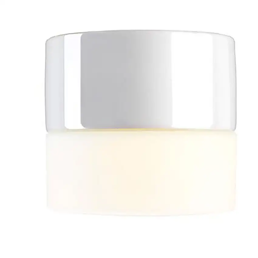 Vägg-/Taklampa Ifö ElectricAton Giza IP54 Gx53Vit/Matt Opalglas