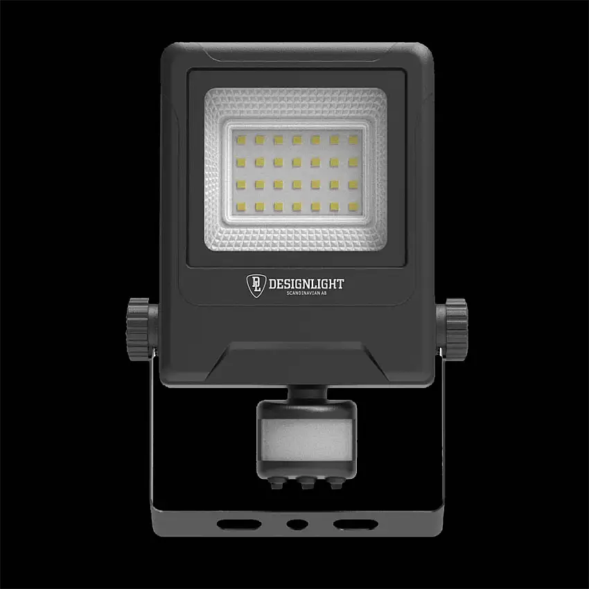 Strålkastare Designlight20W 4K PIR 2400lm