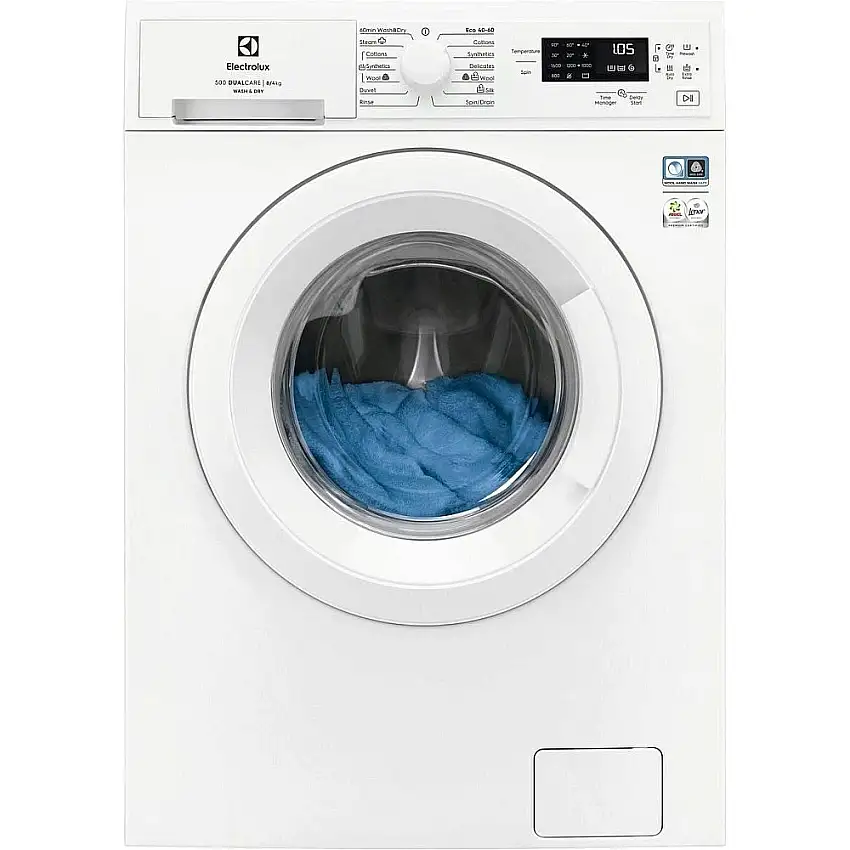 Tvättmaskin med Torktumlare ElectroluxEW2W3068E4 Vit
