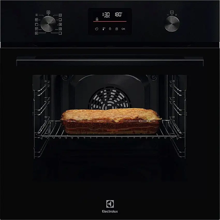 Inbyggnadsugn ElectroluxCOP810K Svart med Varmluft och Grillfunktion