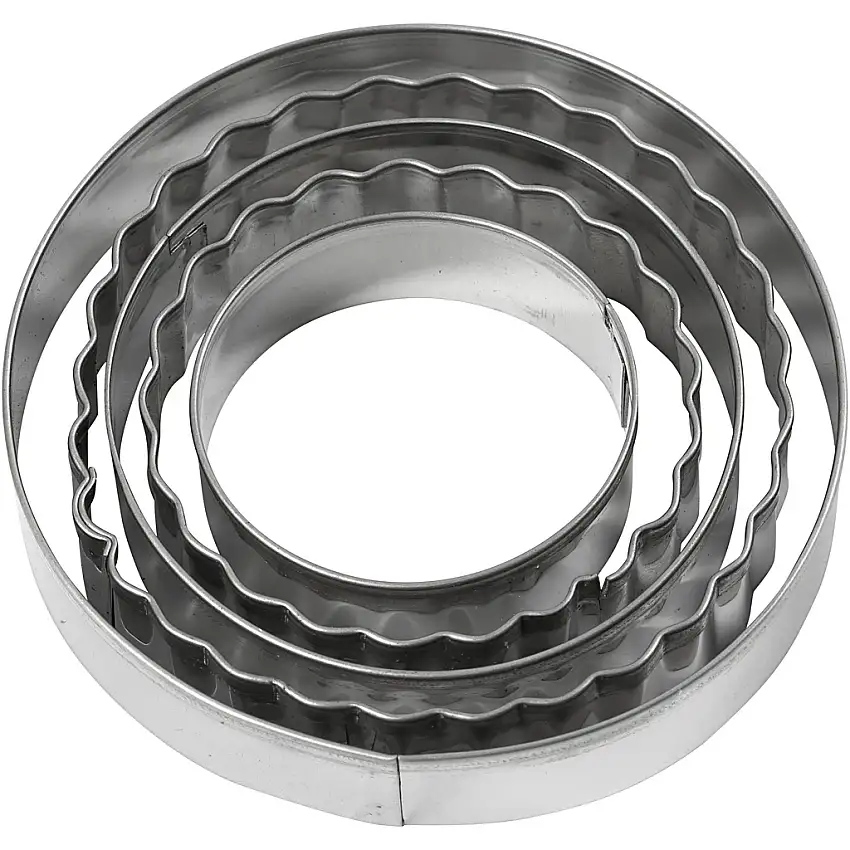 Utsticksform Creativ CompanyCirkel Stl 8 cm 5 St/1 Förp
