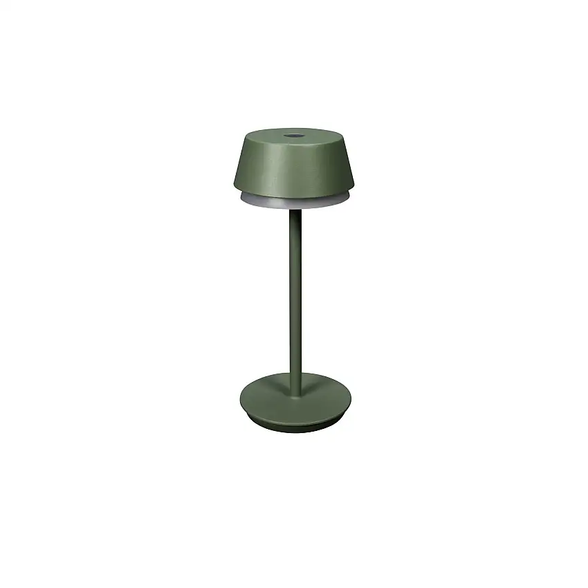 Bordslampa Gnosjö KonstsmideLyon USBGrön/Grå