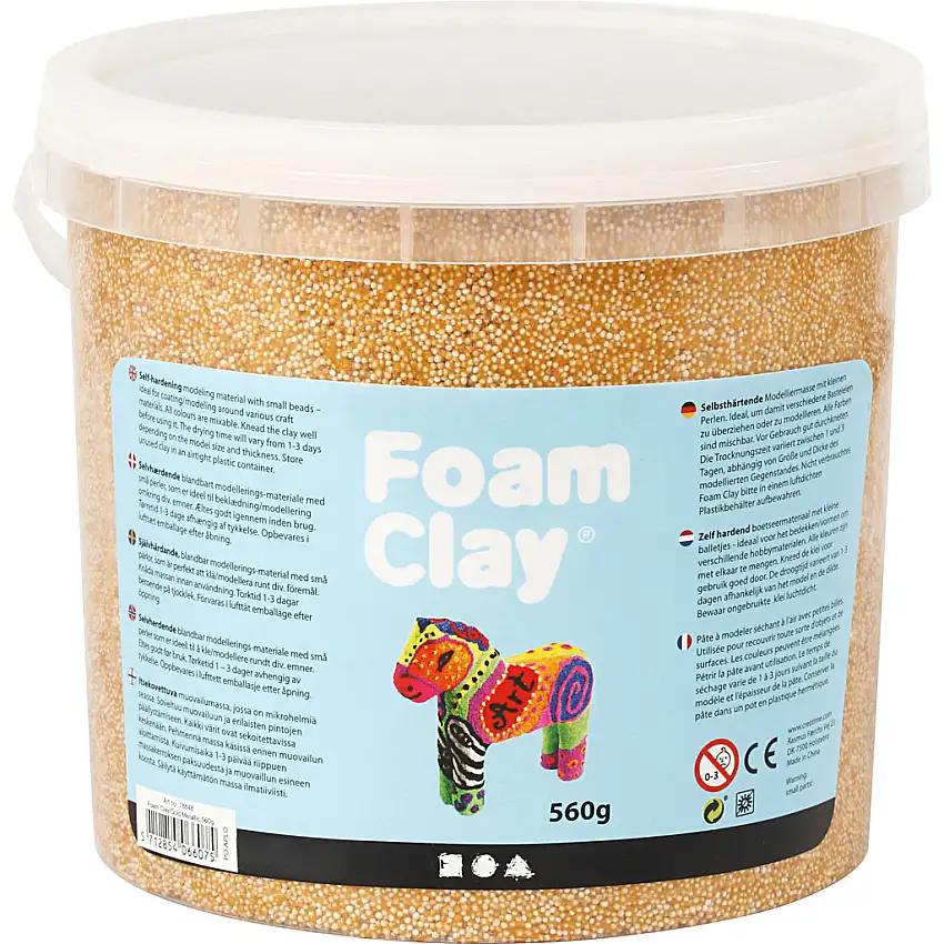 Foam Clay Creativ Company560 g/1 HinkGuld