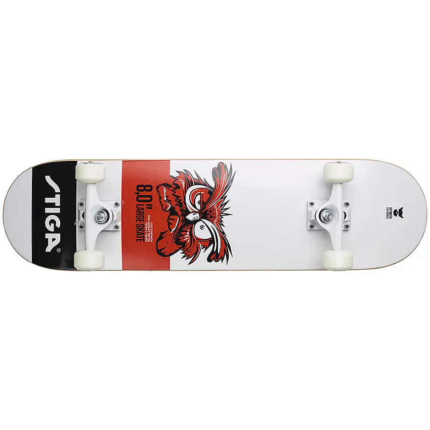 Skateboard STIGA SportsSkateboard Owl 8.0 White