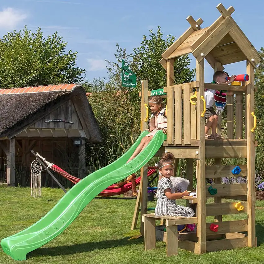 Lektorn Jungle GymTeepee RutschkanaGrön