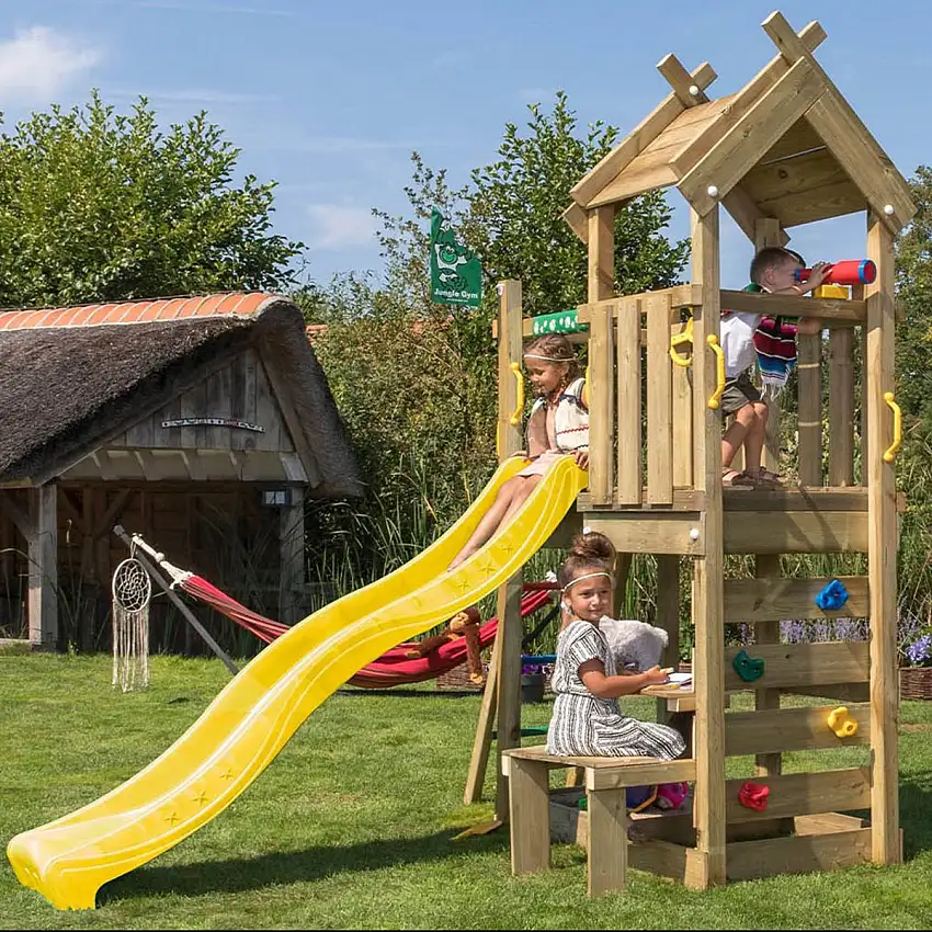 Lektorn Jungle GymTeepee RutschkanaGul
