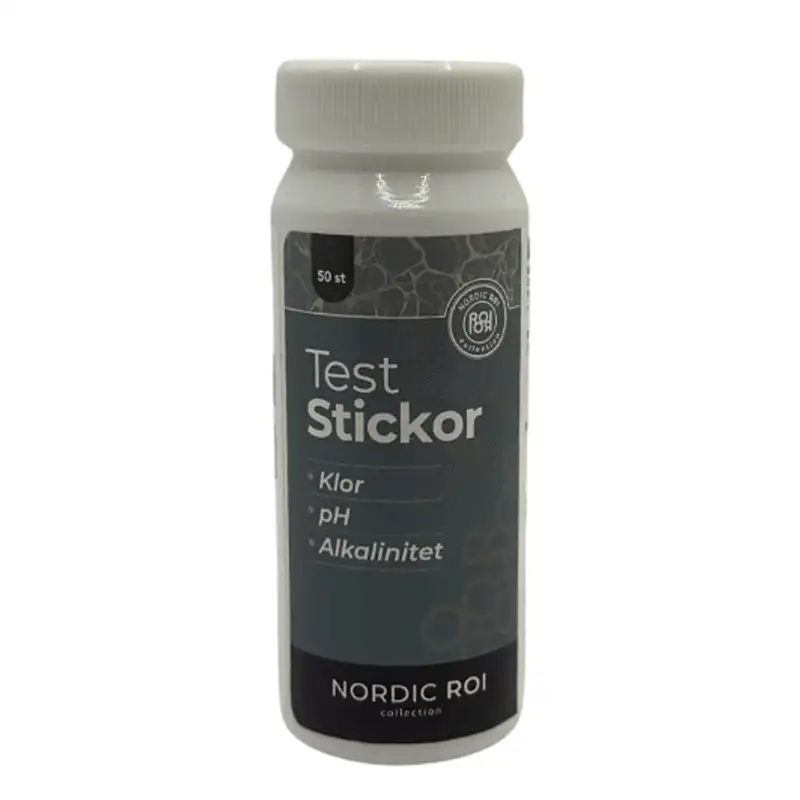Teststickor SwebadNordic Roi Klor pH Alkalinitet