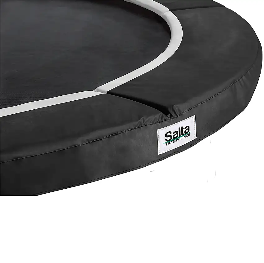 Kantskydd SaltaTill Premium Black Edition Studsmatta Ø396 cm Svart