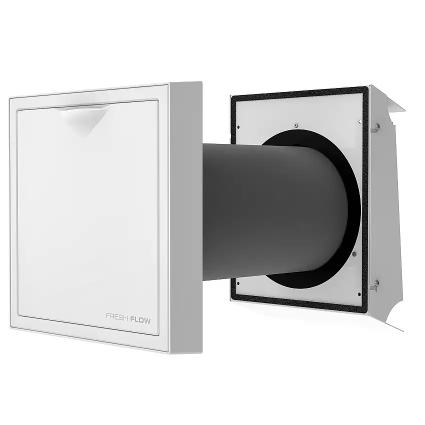 Tilluftsventil FreshFlow FDX Ventilationsaggregat med Bluetooth