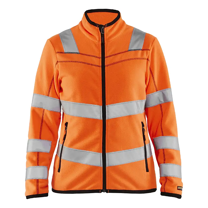 Fleecejacka Dam Blåkläder49661010Varselorange, storlek: L