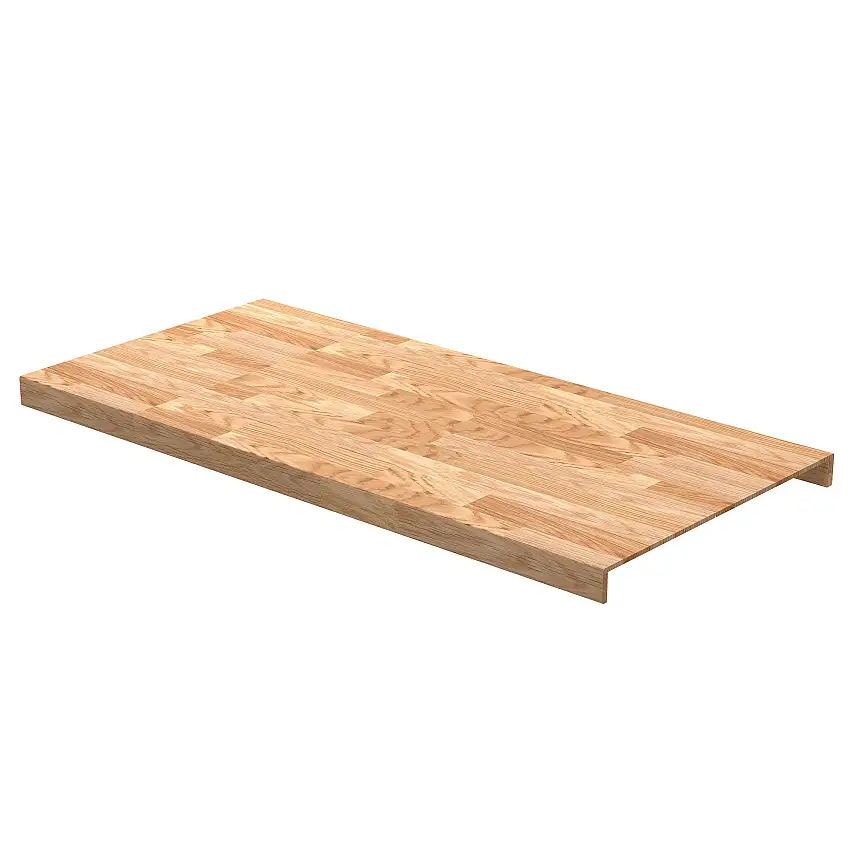 Trapprenovering LundbergsClassic Oljad Ek DubbelstegLängd: 1450 mm