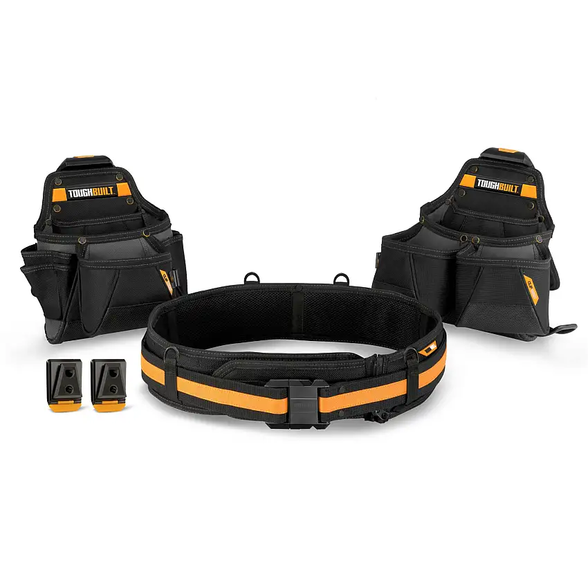 Verktygsbälte ToughbuiltClipTech Tradesman CT-111-3P