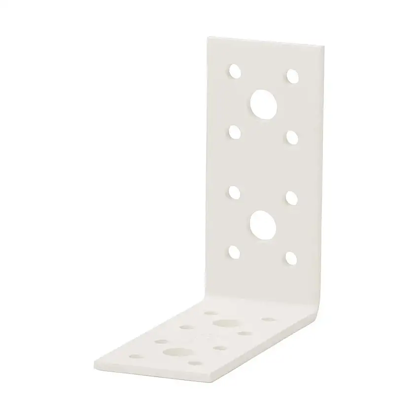 Vinkelbeslag FASTABY 90x90x3,0x40Vit