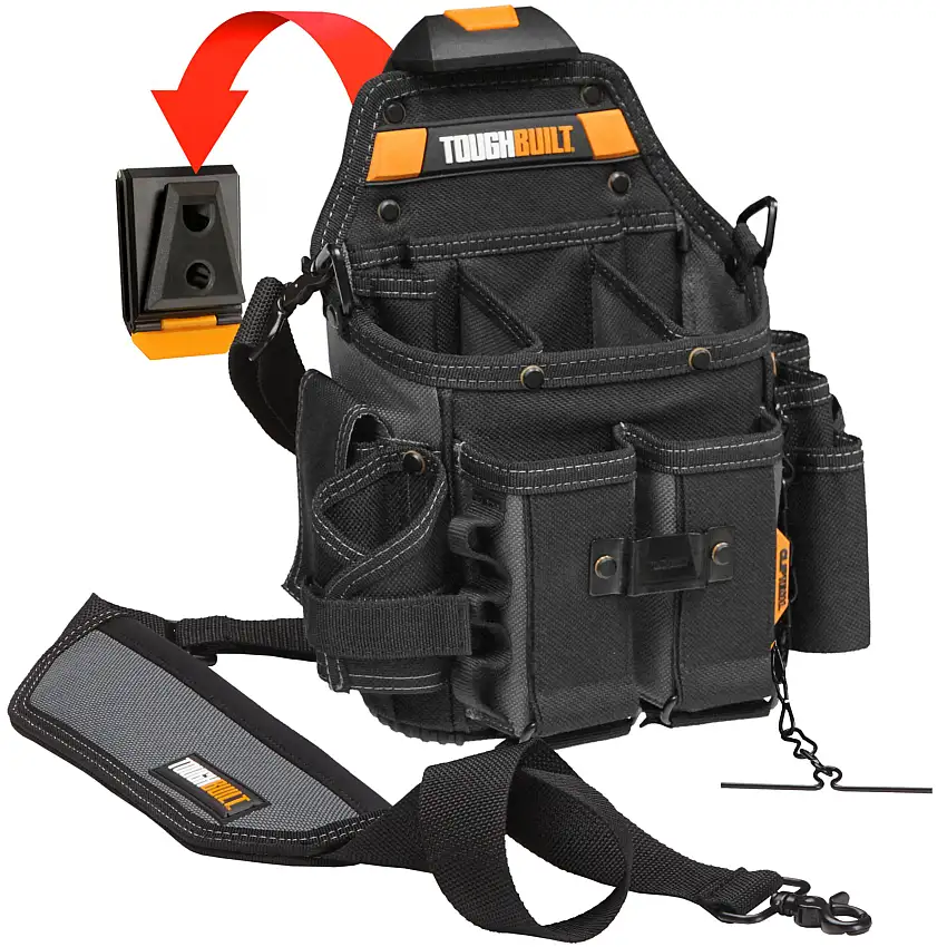 Verktygsbältesväska ToughbuiltClipTech Journeyman Electric