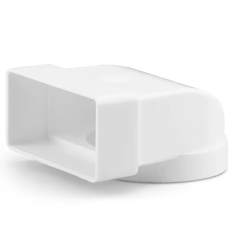 Böj Fresh90° Rekt/Cirk 110x54 mm Plast