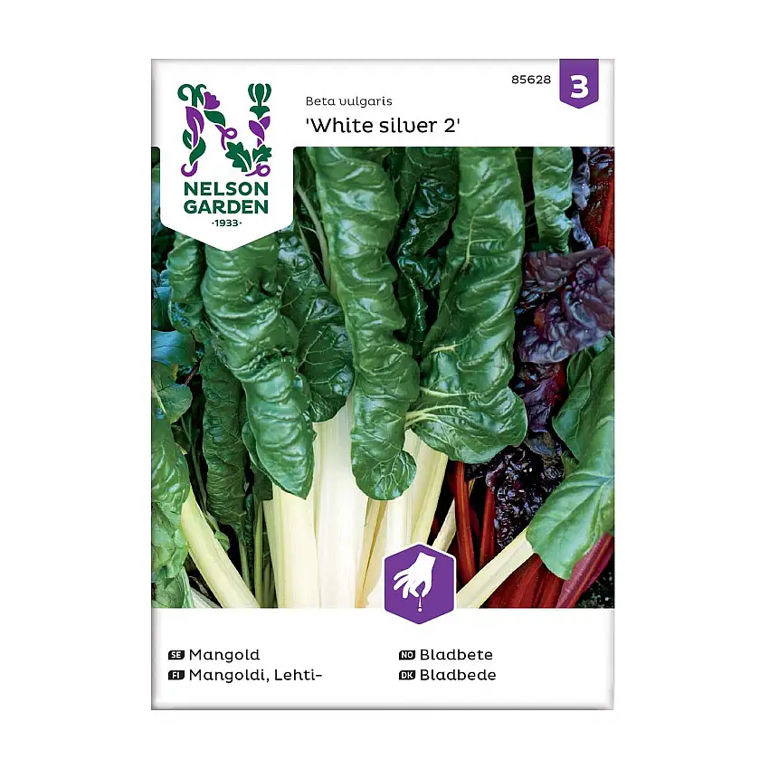 Frö Mangold Nelson GardenWhite silver 2 Vit
