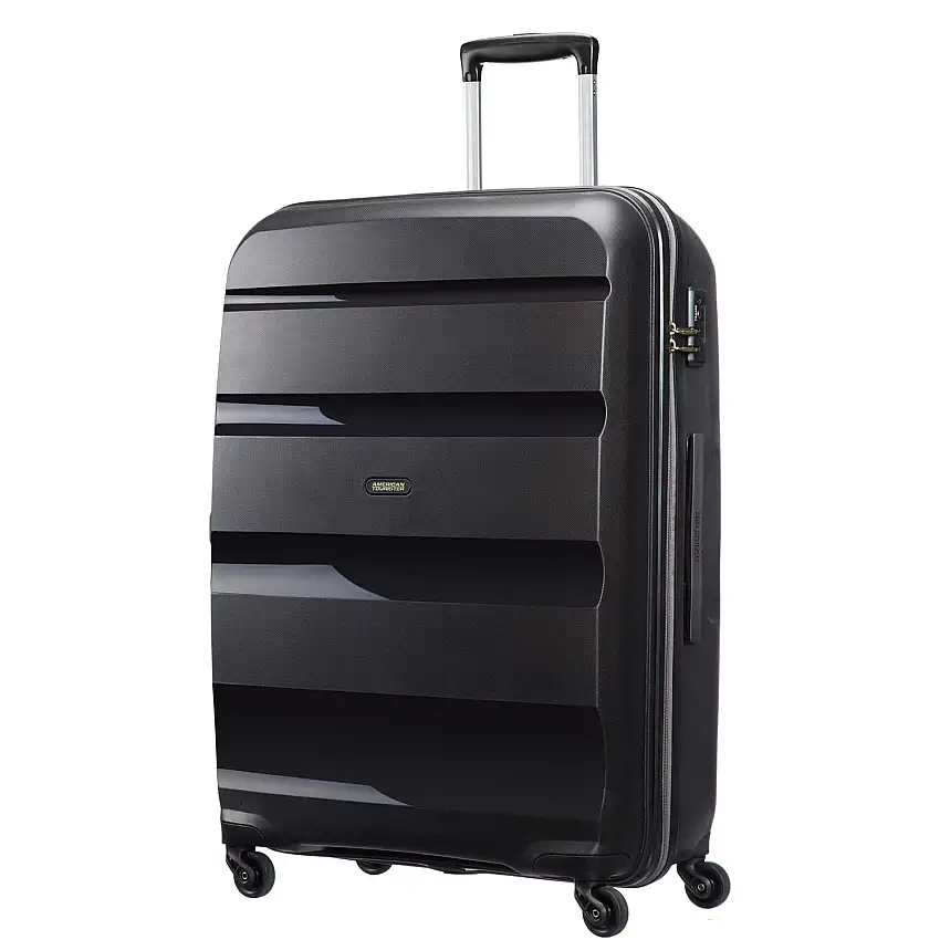 Resväska Bon Air Spinner American TouristerM Svart Med 4 Hjul