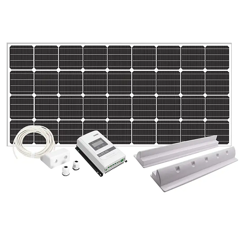 Solcellspaket SunwindCaravan 200W MPPT, spoiler
