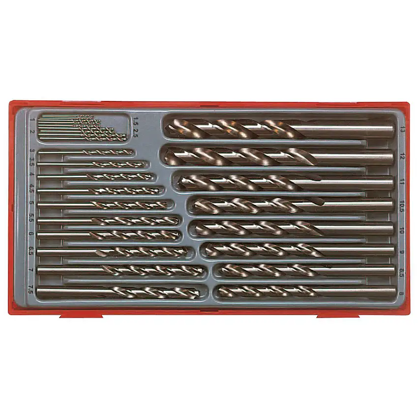 Spiralborrsats Teng Tools28-delar TTDB028