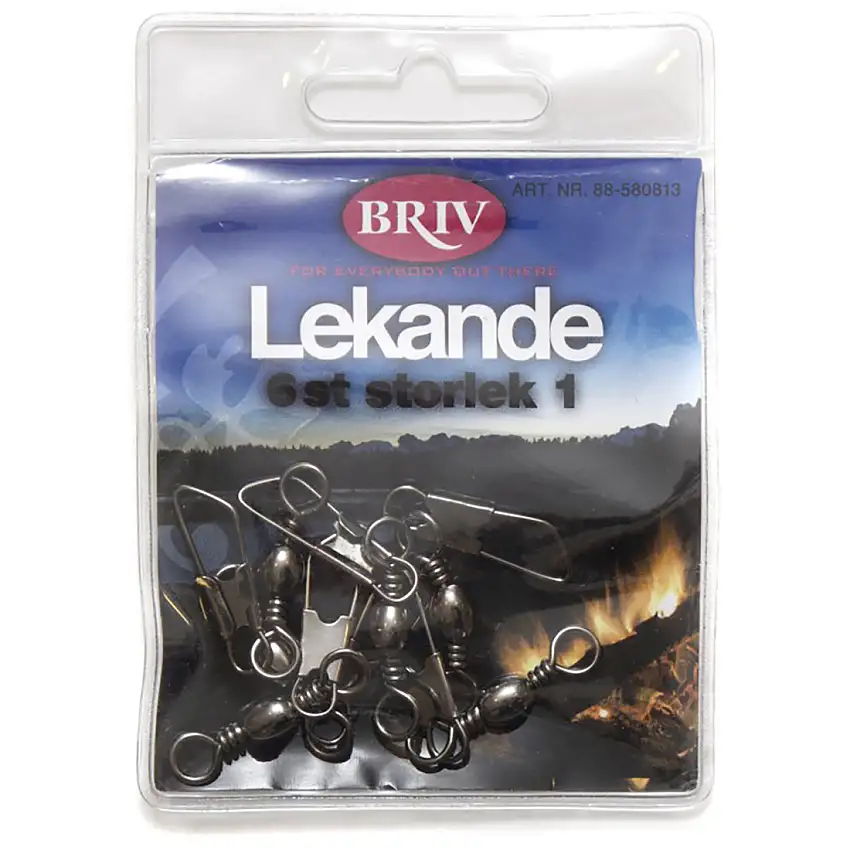 Fiskekrok BrivLekande 6-Pack Stl 1