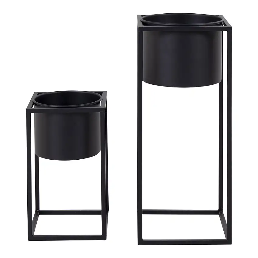 Kruka House NordicMarla Set om 2Svart