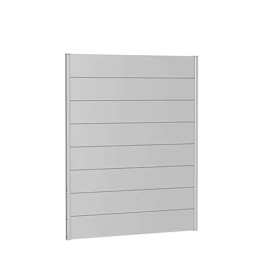 Väggpanel Biohortför Skärmvägg 150x180 cmSilver