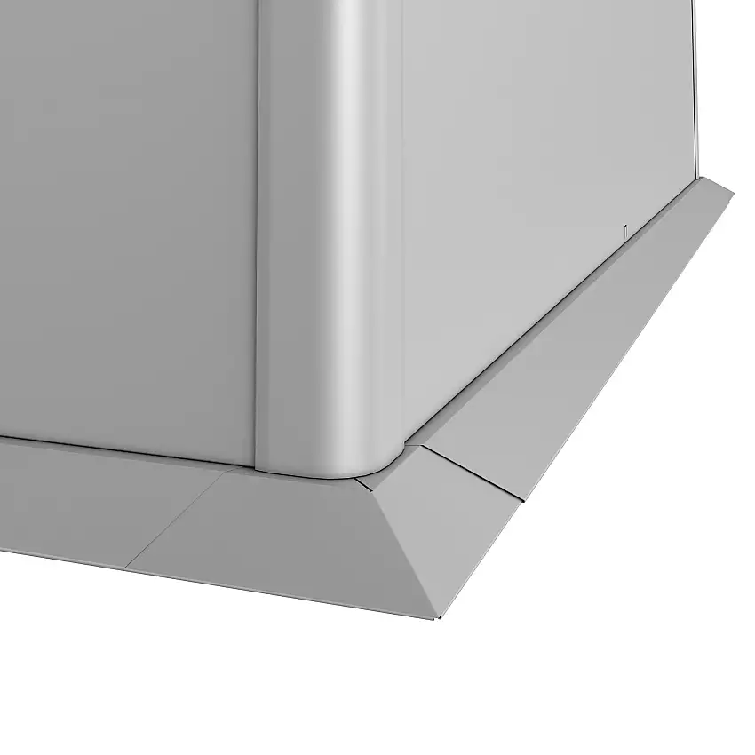 Sockel Biohorttill Blomlåda 2x2 mSilver